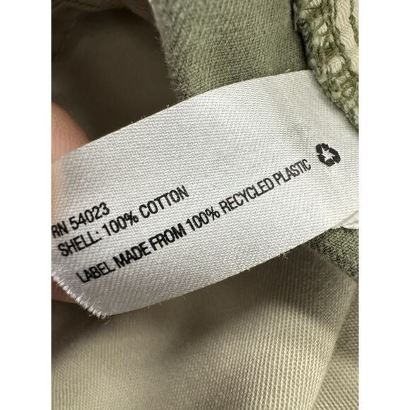 Vintage Y2K GAP Men's 36 Cargo Shorts Army Green Canvas Faded Skater Grunge - Picture 3 of 4